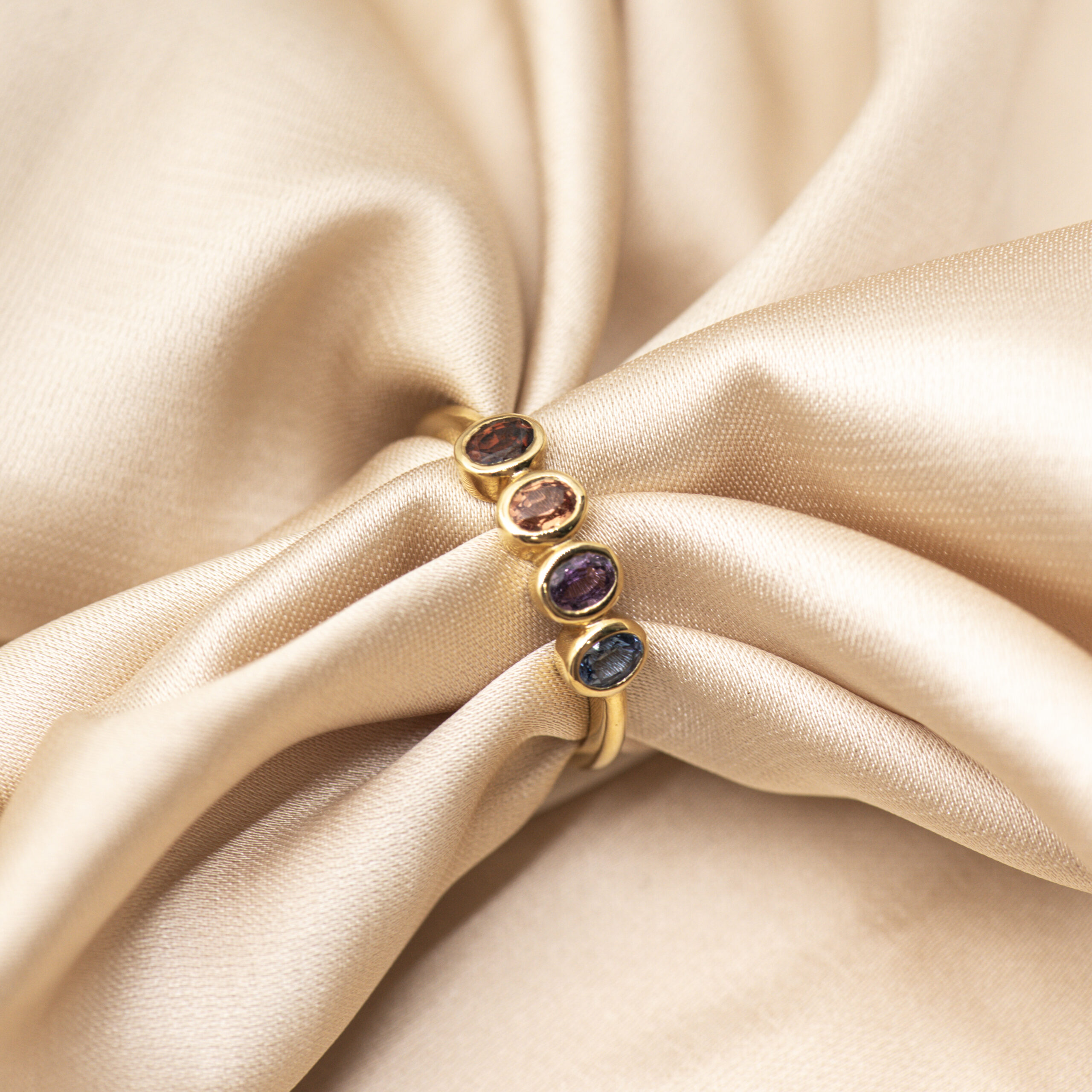 Sapphire Carnival Ring