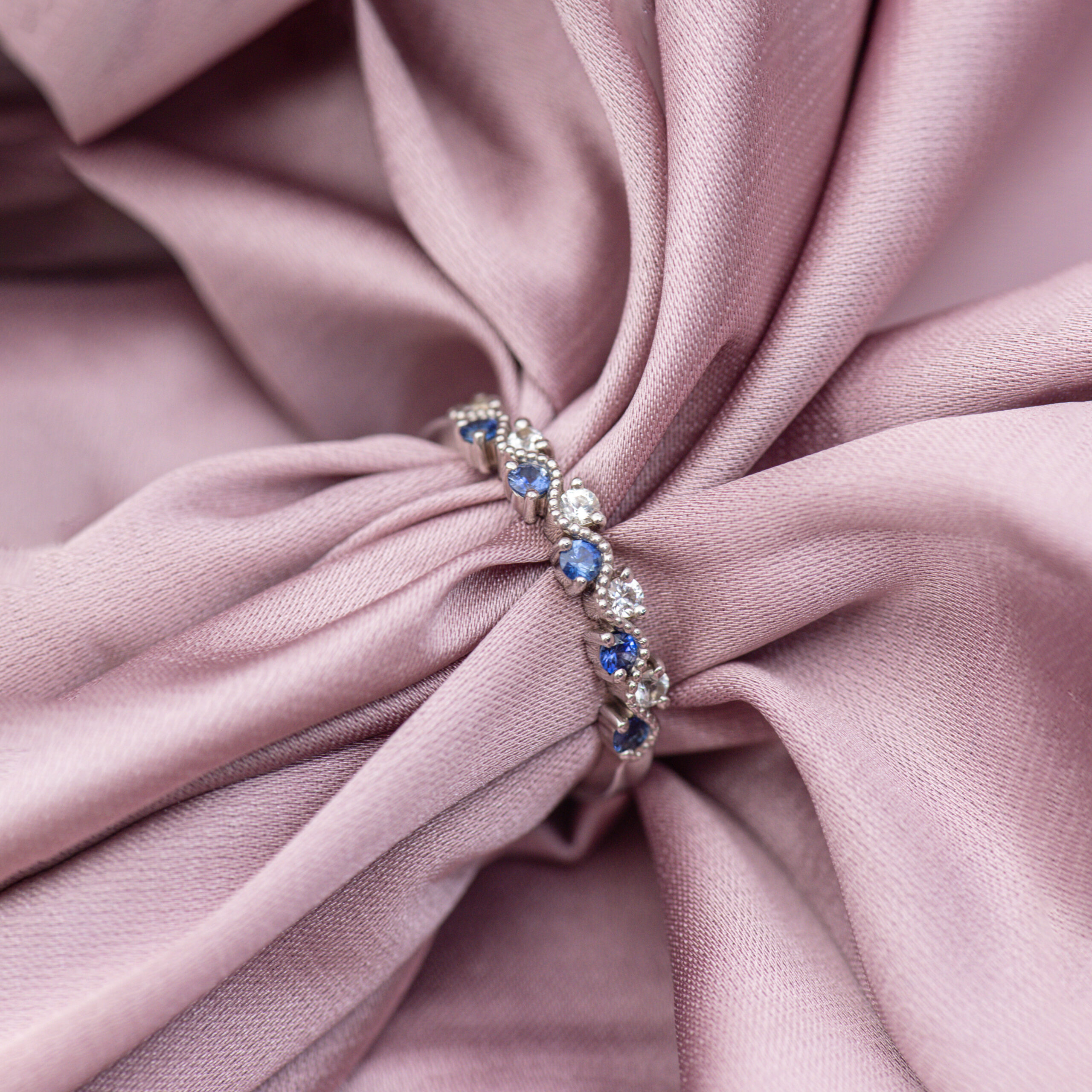 Blue Starlight Ring