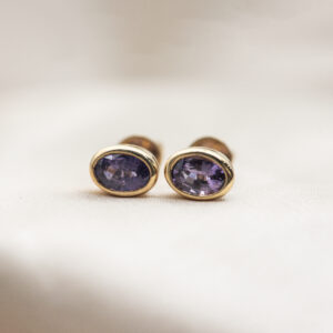 Violet Majesty Studs